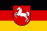 Bandiera del Land tedesco della Bassa Sassonia