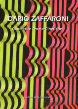 Copertina del catalogo della mostra Geometrie Cromo-cinetiche di Dario Zaffaroni