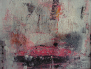 Dipinto con tecnica mista a collage su faesite di cm.40x50 denominato Degrado realizzato da Livio Zoppolato nel 2016