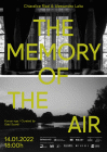 Locandina della mostra fotografica The Memory of the Air sulla Albania