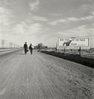 Fotografia scattata nel 1937 da Dorothea Lange denominata Toward Los Angeles, California