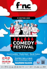 Locandina del FINC Festival Internazionale Nouveau Clown in Sicilia a Giardini Naxos tra giugno e luglio 2025