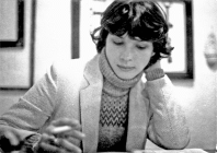 Fotografia che ritrae Francesca Pozzobon ad Asolo nel 1980