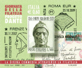 Francobollo dedicato a Dante Alighieri