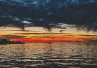 Foto digitale di Giacomo Garzya l'8 ottobre 2025 del Molo Audace a Trieste durante la Barcolana 57