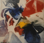 Dipinto senza titolo realizzato da Gianni Mantovani