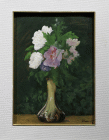 Dipinto a olio su cartoncino di cm 31x40 denominato Vase de fleur realizzato da Edouard Manet nel 1885 