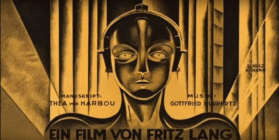 Locandina tedesca del film Metropolis