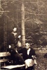 Maria Lupieri in montagna con Linuccia Saba negli anni '50