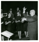 Ubald Vrabec durante un concerto