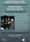 Locandina della mostra dedicata a Ubald Vrabec