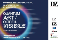 Locandina della mostra Quantum Art Oltre il visibile