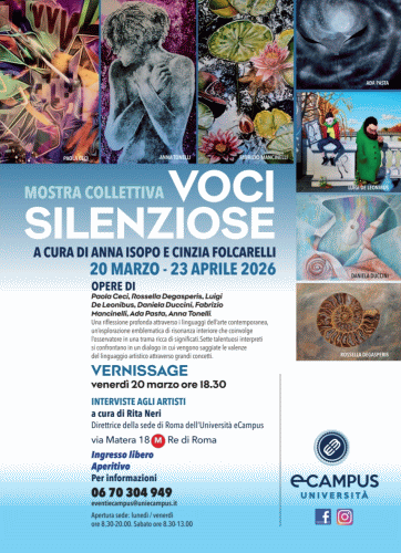 Locandina della mostra Voci Silenziose